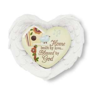   Blessed By GOD Inspirational Heart and Wings Gift Set