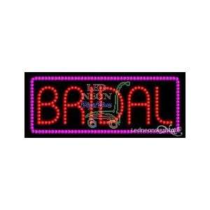 Bridal LED Sign 11 inch tall x 27 inch wide x 3.5 inch deep outdoor 