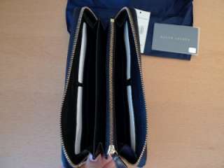RALPH LAUREN COLLECTION Leather Clutch Wallet NWT $500  
