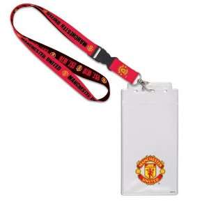 Manchester United Credential Holder W/Lanyard