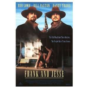  Frank And Jesse Original Movie Poster, 27 x 39.75 (1994 