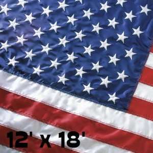  Perma Nyl 12x18 Nylon U.S. Flag