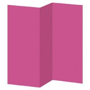  Tri Fold Wedding Paper   Colors Fuschia Smooth (50 Pack 