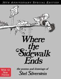 Where the Sidewalk Ends by Shel Silverstein (Hardcover)   