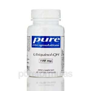  Pure Encapsulations Ubiquinol QH 100mg 60 Softgel Capsules 
