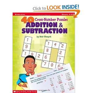  40 Cross Number Puzzles Addition & Subtraction 