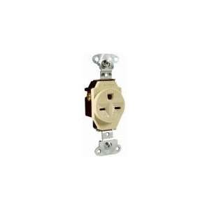   Ivy Grnd Sgl Outlet 5651Icc8 Receptacles Residential Straight Blade