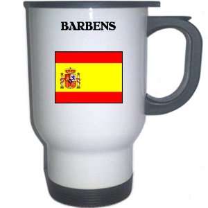  Spain (Espana)   BARBENS White Stainless Steel Mug 