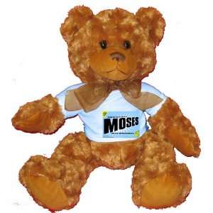  FROM THE LOINS OF MY MOTHER COMES MOSES Plush Teddy Bear 