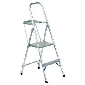   Ladder AP8004 200 Pound Duty Rating Aluminum Platform Ladder, 2 Foot