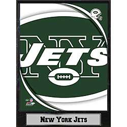 2011 New York Jets Logo Plaque (9 x 12)  
