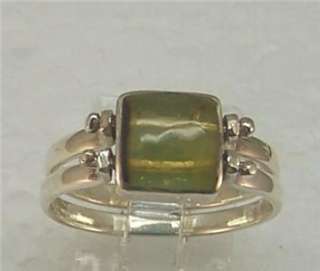 Larimar Flip Ring & .925 Sterling Silver Size 10 1/.2 Island made 