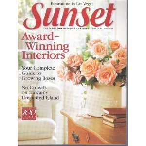  Sunset The Magazine of Western Living February 1998 