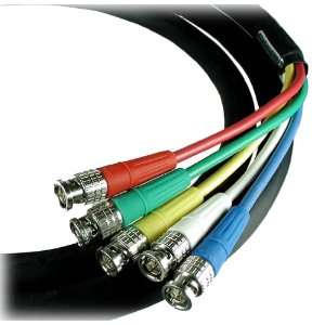   REFERENCE 5 Channel Silver Serpent RGB+HV Cable BNC/BNC Electronics