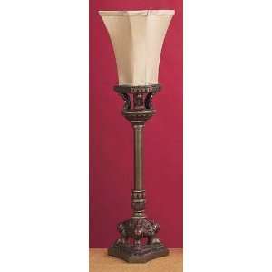  Antique White Table Lamp 26 Ht With Shade