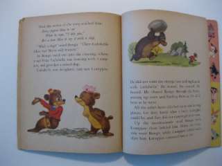 Walt Disney Bongo Little Golden Book A Mickey Mouse Club First  