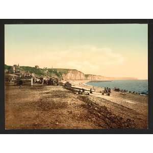  The beach, Fecamp, France,c1895