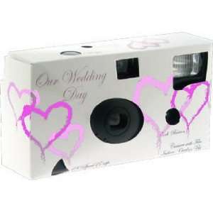  Three Hearts Disposable Wedding Camera
