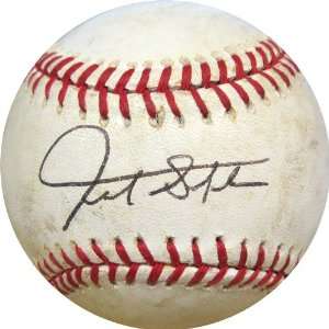  Mike Stanton Autographed Game Used Baseball Sports 