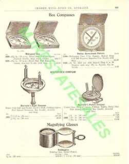 1911 Gurley Goverment Compass Surveyors AD  