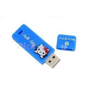  8GB Mini Lovely Kitty Flash Drive (Blue) Electronics
