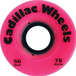  Cadillac 56mm Neon Pink Skate Wheels