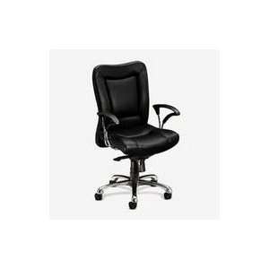 VL500 Series Managerial Mid Back Swivel/Tilt Chair, Black 