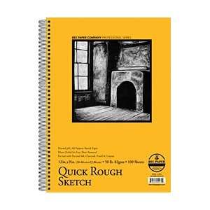  Bee Paper Quick Rough Sketch Pad, 8 Inch by 10 Inch Arts 