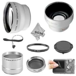 5x Wide Angle and 2.0x Telephoto High Definition Lenses + Lens 