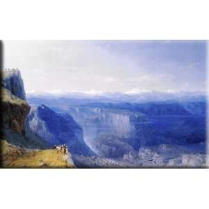  The Caucasus 30x18 Streched Canvas Art by Aivazovsky, Ivan 