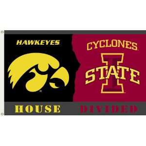  Iowa Iowa State House Divided 3x5 Flag