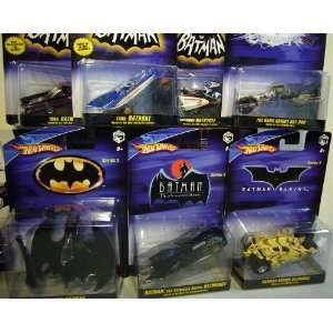  Hotwheels 150 Batman Vehicles (Set of 7) Toys & Games