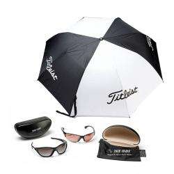 Titleist Umbrella/ Tour Vision Sunglasses Gift Set  