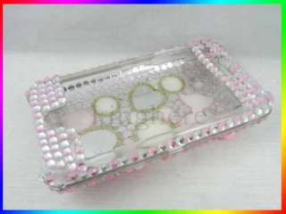 Full Bling Crystal Case Cover for iphone 3G 3GS Q2PINK  