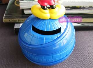 Mickey Mouse tellurion Figure can piggy bank Money Box  