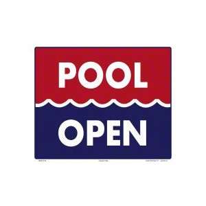  Pool Open Sign 7365Wa1210E