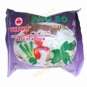 12 Bags of Vifon Beef Flavor (Pho Bo) Grocery & Gourmet Food