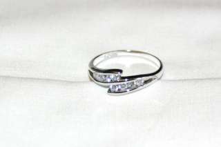 Sterling Silver Right Hand Ring ~Cubic Zirconia~CZ~  