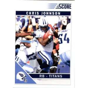 2011 Score #282 Chris Johnson   Tennessee Titans (Football 