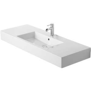   Wash Basin 49 1/4 with Overflow and Tap Platfo