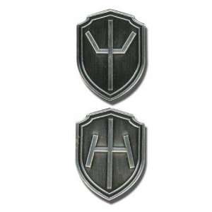    Clare and Teresa Symbols (Set of 2) Claymore Pins Toys & Games