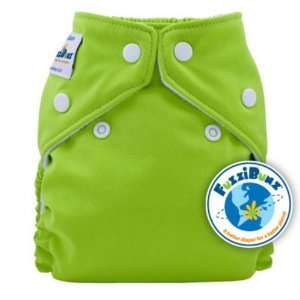  FuzziBunz Perfect Size Diaper (Apple Green, Small) with 