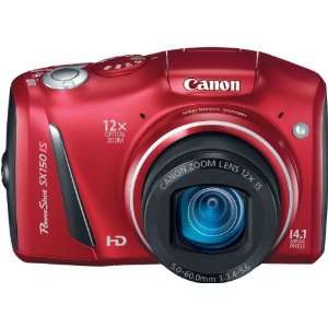  CANON 5663B001 14.1 MEGAPIXEL POWERSHOT(R) SX150 IS KIT 