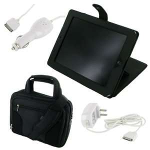   Carrying Bag + Wall Charger + Car Charger for Apple iPad 3G Wi Fi (1ST
