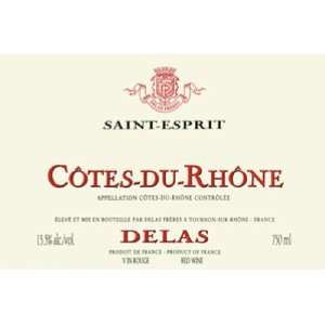   Freres Cotes Du Rhone St. Esprit Rouge 750ml Grocery & Gourmet Food