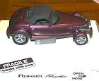   PLYMOUTH PROWLER papers title Metallic Purple Convertible Chrysler