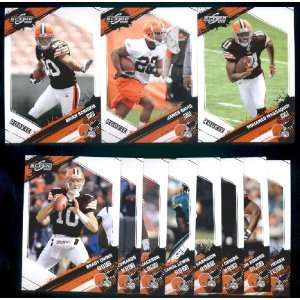  2009 Score Cleveland Browns Complete Team Set of 11 cards 
