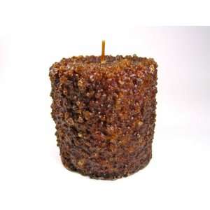  Country Affair Pillar Candle 3x3   Ginger Spice
