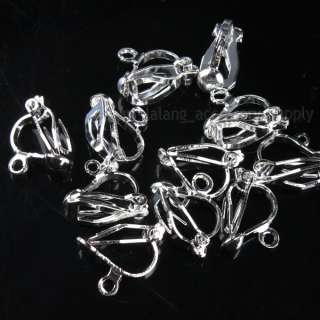 40x 160354 New Alloy Clip On Earring Earwires Findings ON SALE  