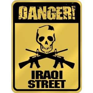   Danger  Iraqi Street  Iraq Parking Sign Country
